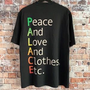 Palace This Is What Palace Stands For T-Shirt Black